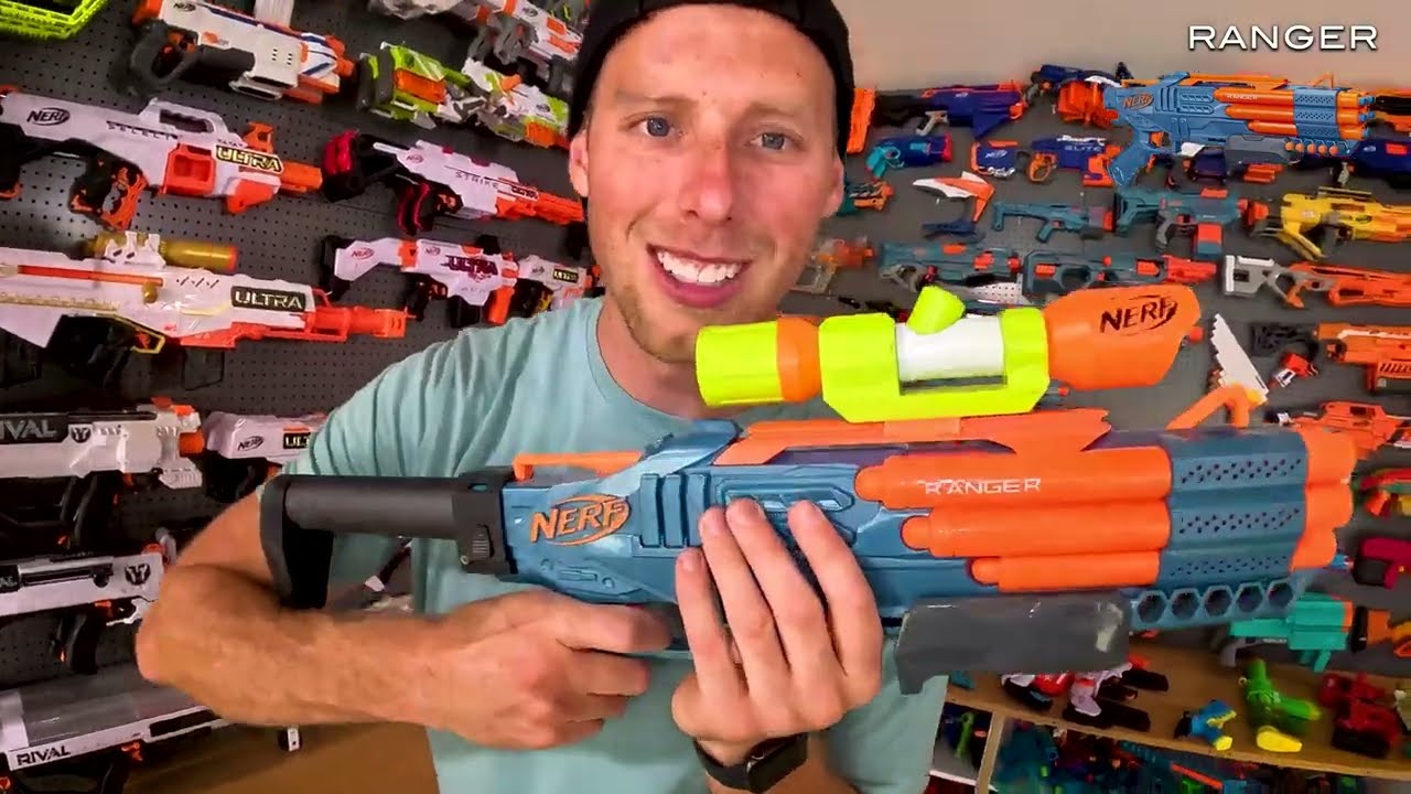 NERF GUNS for Nerf Gun Game 20.1! 